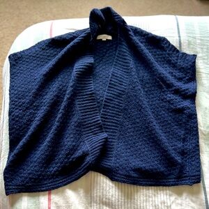 Open front sweater